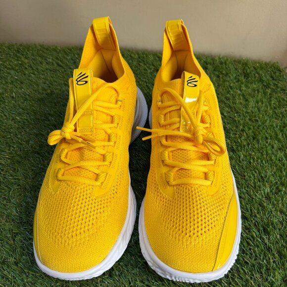 Under Armour Curry Flow 8 NM Yellow Basketball Shoes Mens 12.5 3024785-700 NEW main image 7